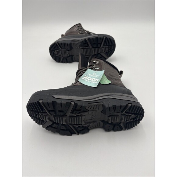 Magellan Outdoors Mens 177852 Thinsulate Suede Leather Size 7 D Duck/Work Boots - Picture 4 of 8